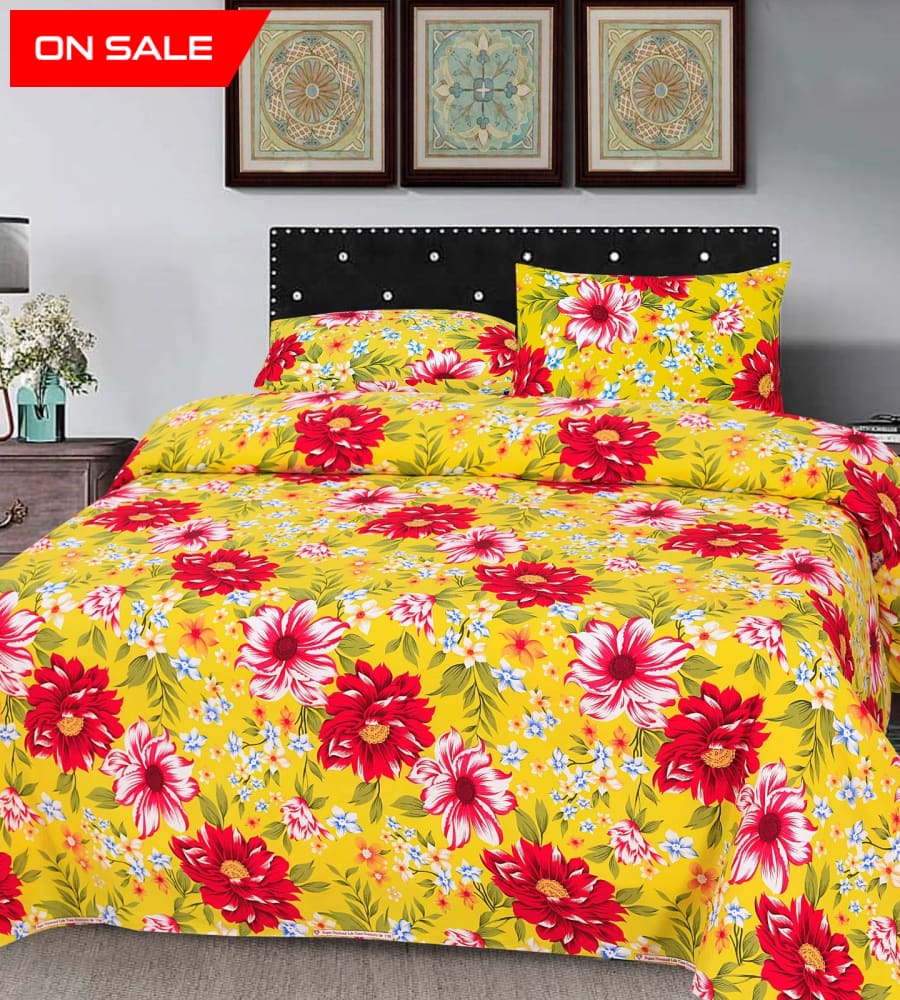 3Pc Bedsheet Set N-80 Bed Sheets