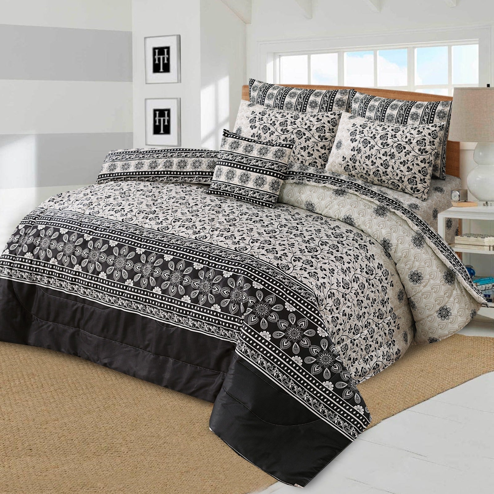 7 Pcs Summer comforter Set Mh-722