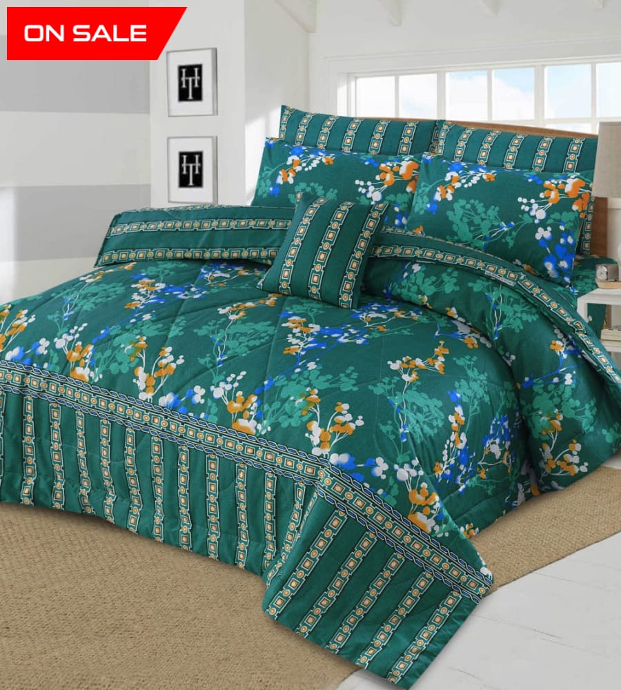 7 Pcs Comforter Set Mh-741 Quilts & Comforters