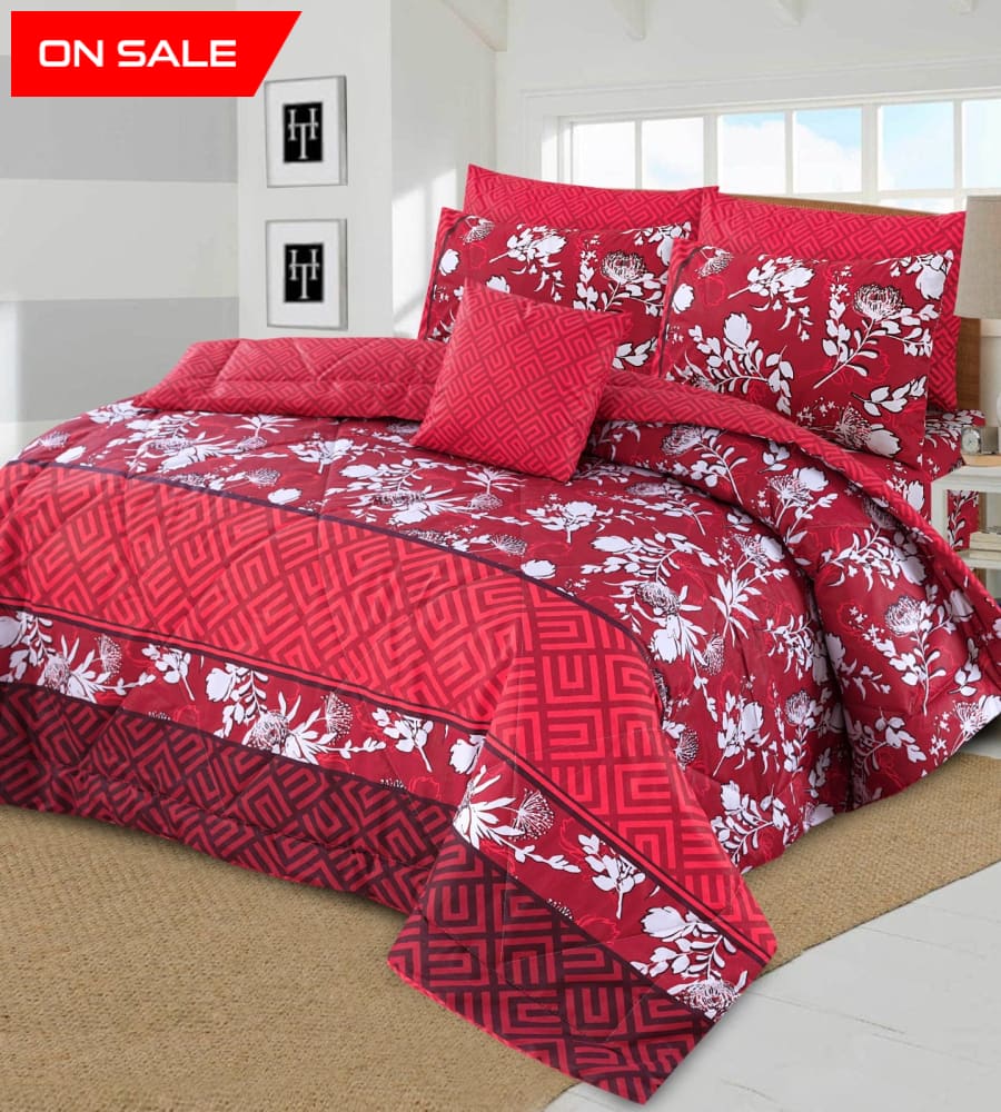 7 Pcs Summer Comforter Set Denber Quilts & Comforters