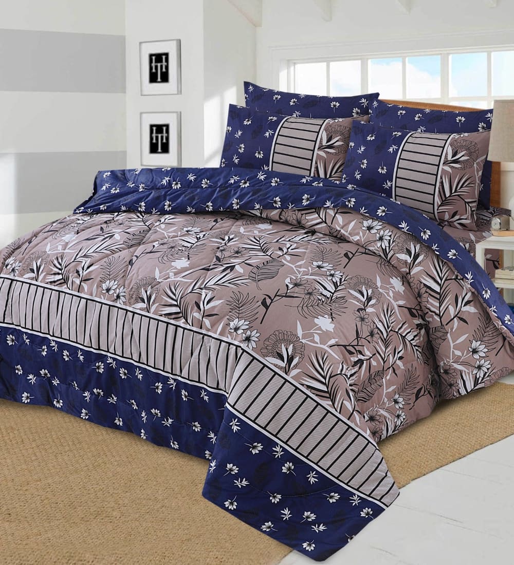 7 Pcs Summer Comforter Set Sj02 Quilts & Comforters