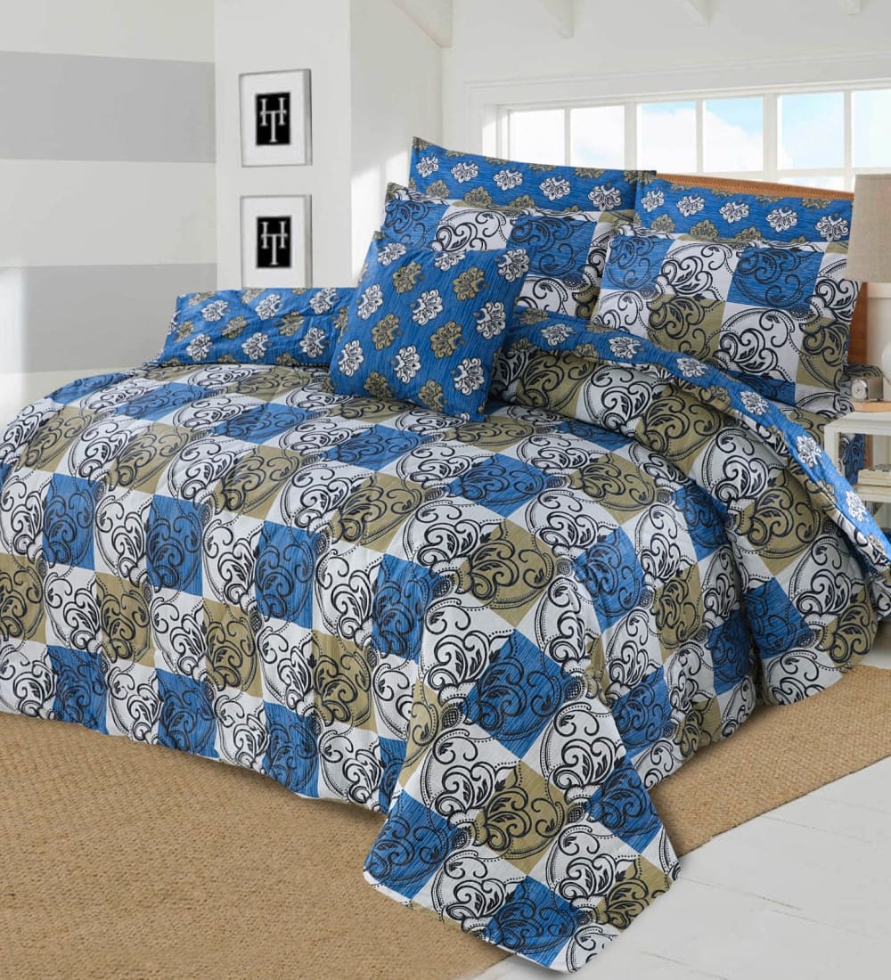 7Pc Summer Comforter Set 836 Quilts & Comforters