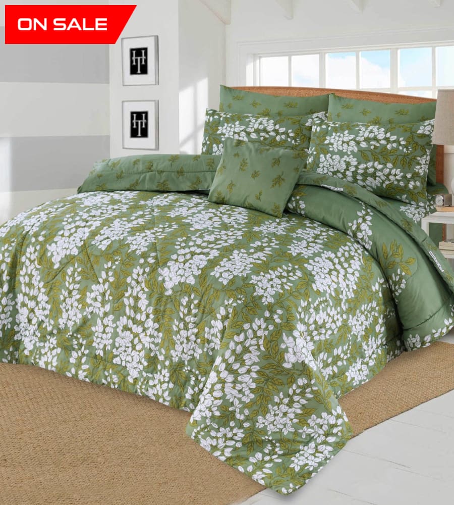 7Pc Summer Comforter Set Plarimo Quilts & Comforters