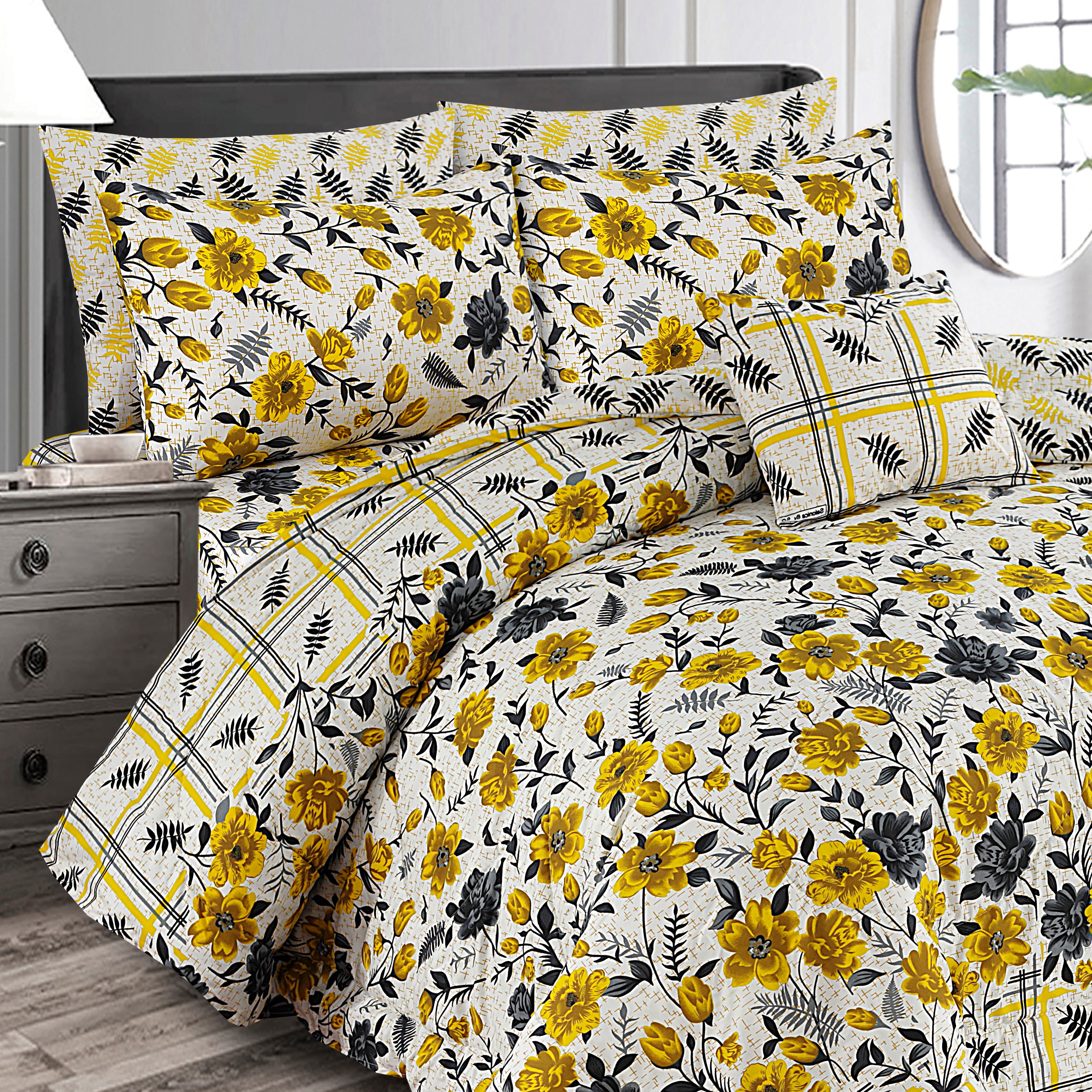 7 Pcs  Comforter Set Mh-761