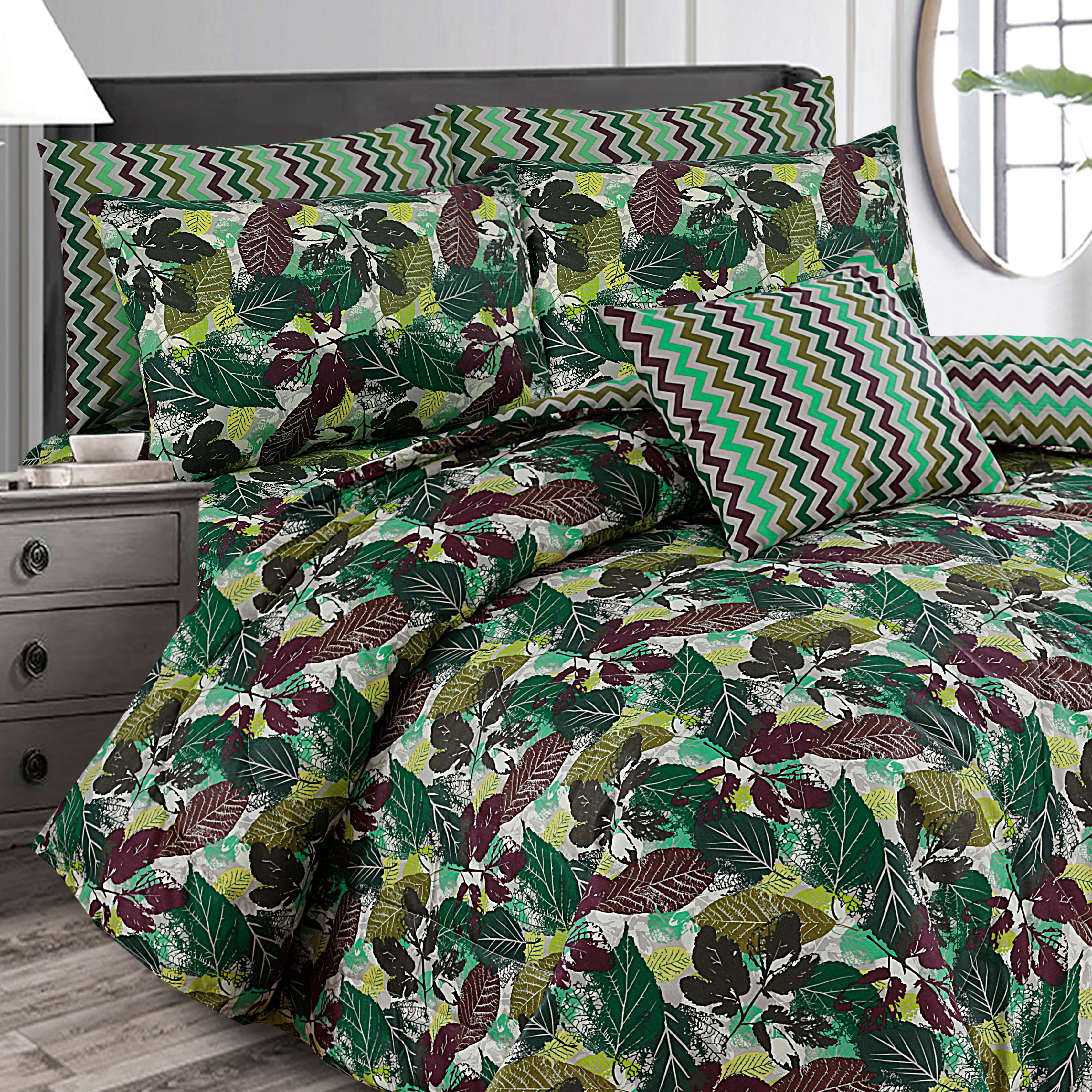 7 Pcs  Comforter Set Mh-759