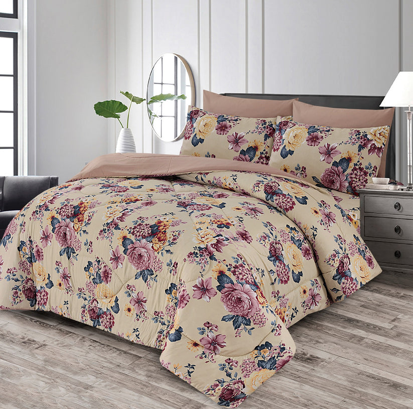 Pure Cotton Comforter Set - 2480