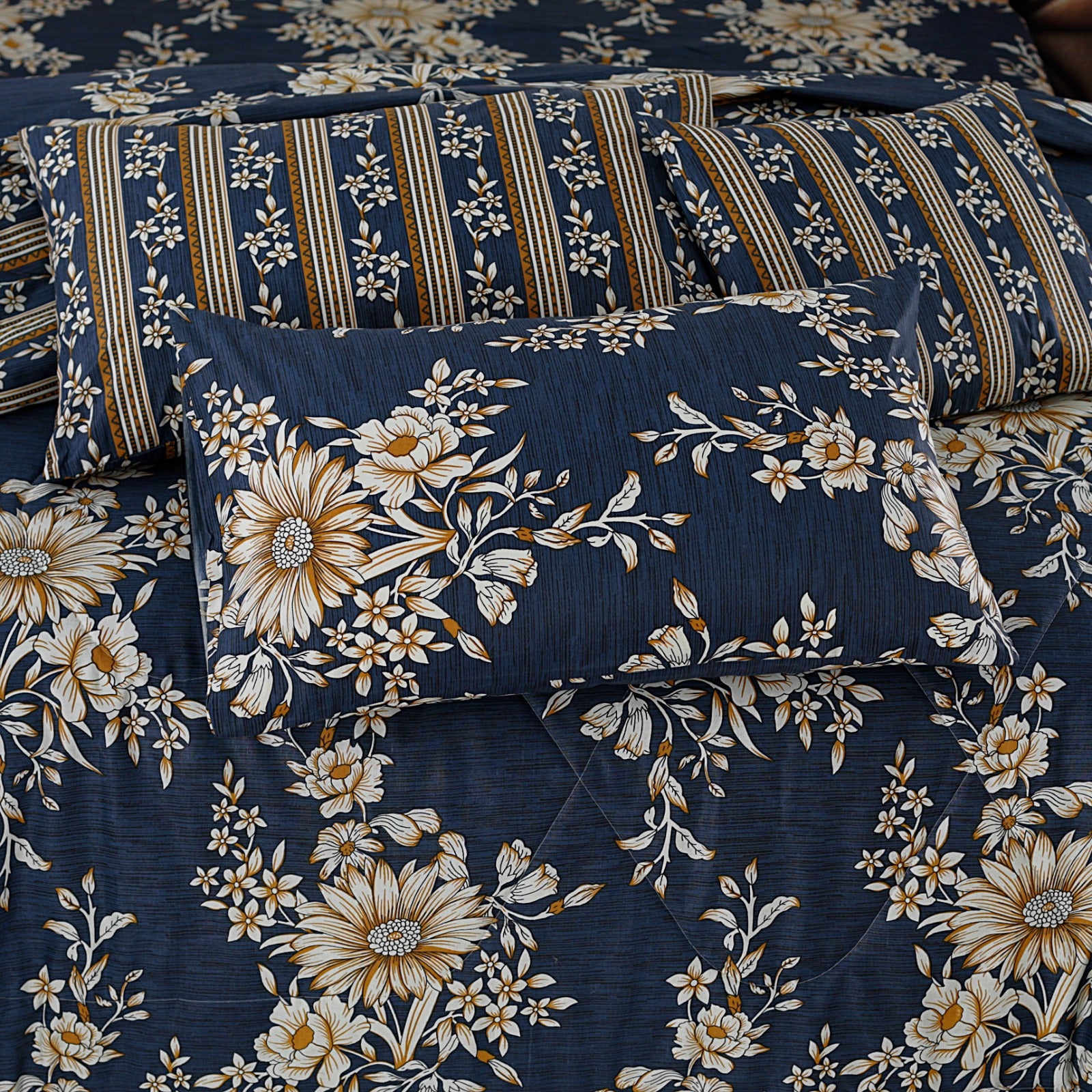 7 Pcs  Comforter Set Mh-748