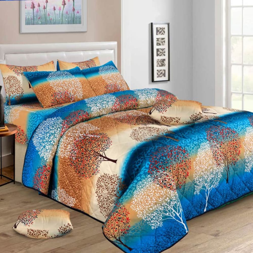 Florida Imported Cotton 8Pc Set Cr101 Quilts & Comforters