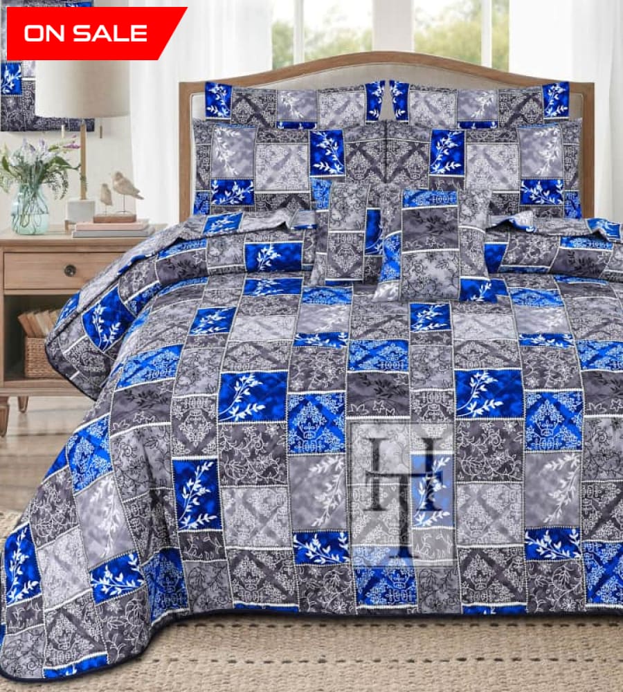 Jaspel Imported Cotton 8Pc Set Cr103 Quilts & Comforters