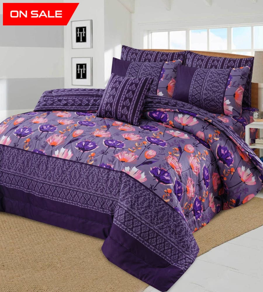 Jewlen 7Pc Summer Comforter Set Quilts & Comforters