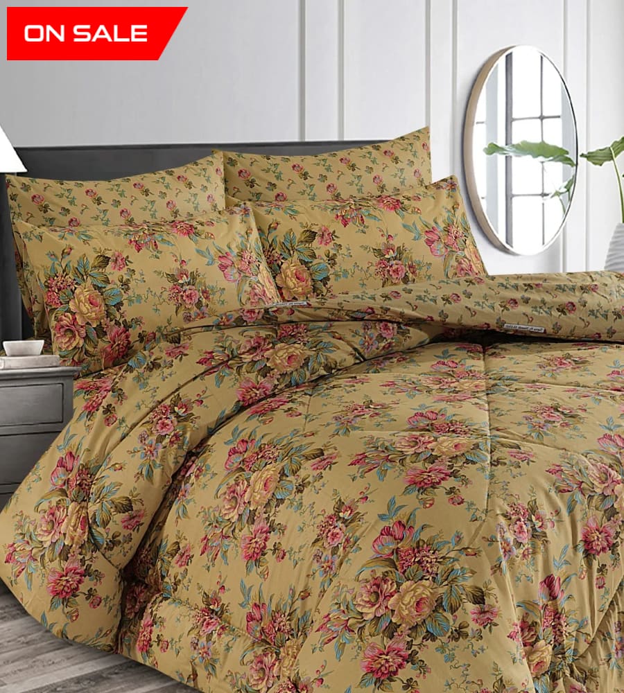 7 Pcs Summer Comforter Set Sr - 916 Quilts & Comforters