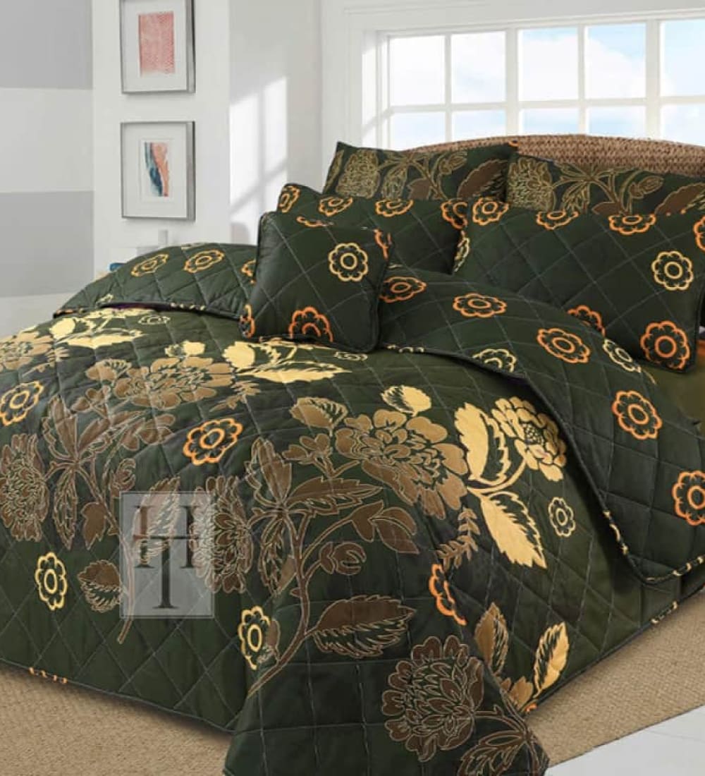 Medorna Comforter Set 7 Pcs D-744 Quilts & Comforters