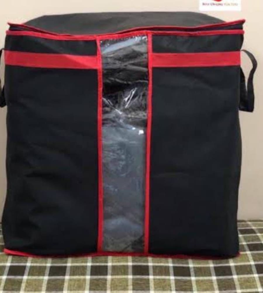 Non Woven Storage Bag 110 Gsm Black Colour Bags