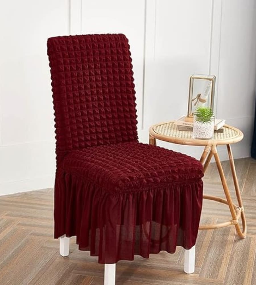 Persian Chair Cover - Maroon