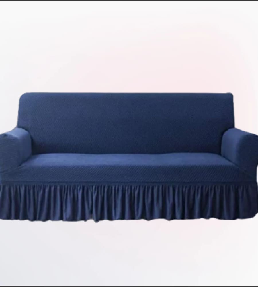 Turkish Style Sofa Cover ﹙ Blue ﹚ Quilts & Comforters