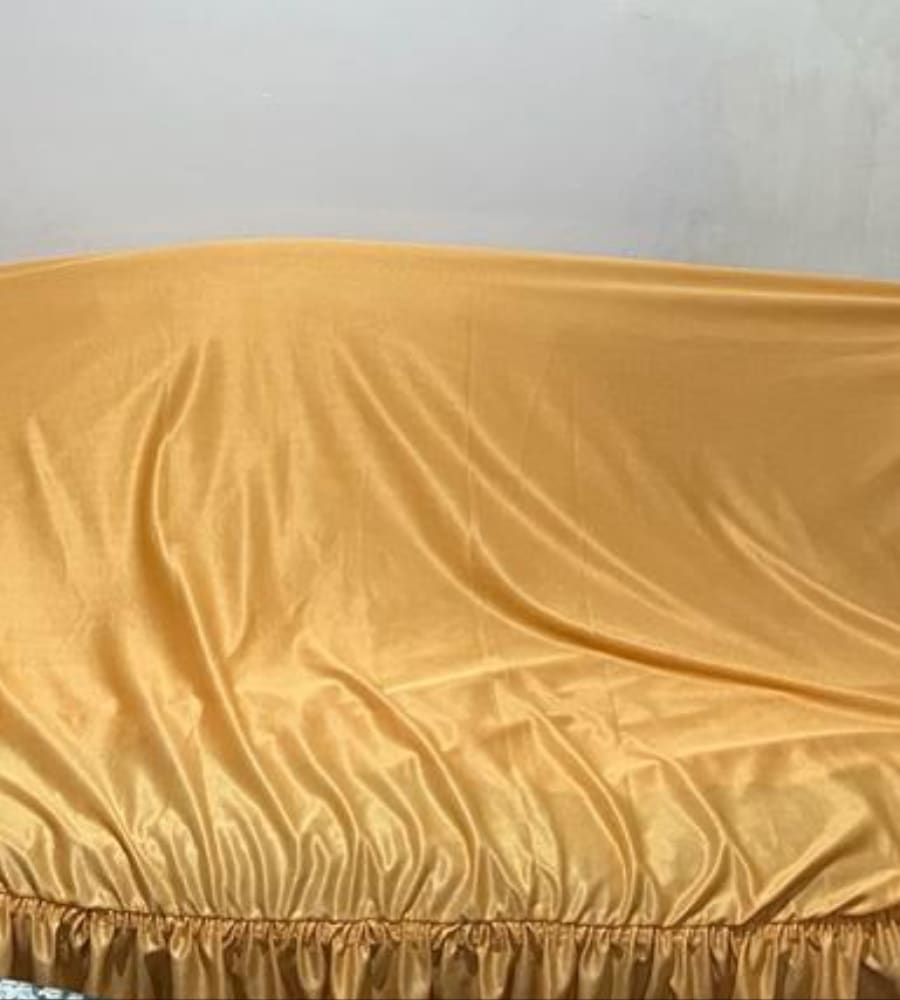 Turkish Style Sofa Cover (Gold Web) Quilts & Comforters