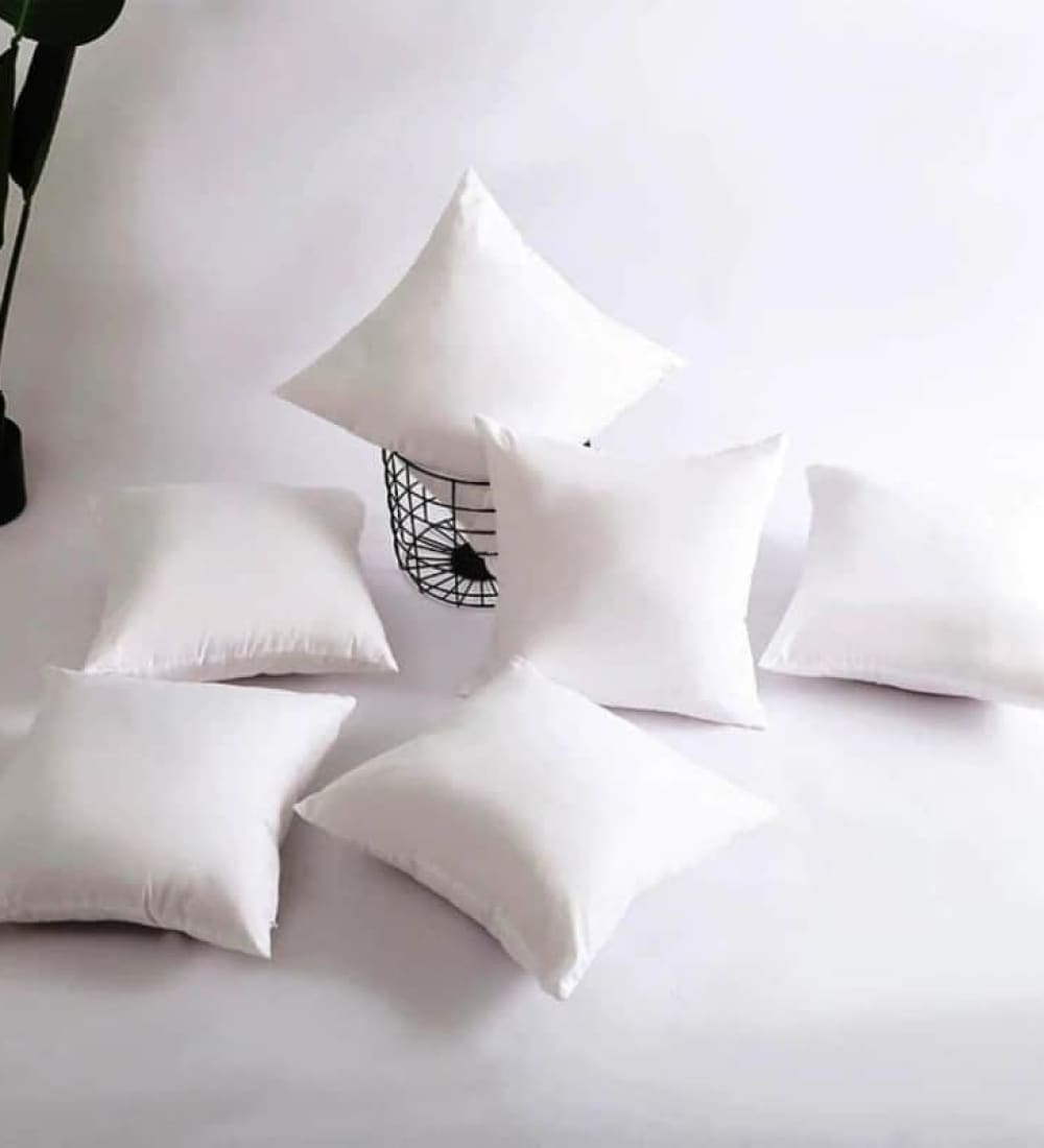 Vacuum Packed 6 Filled Cushions Pillows